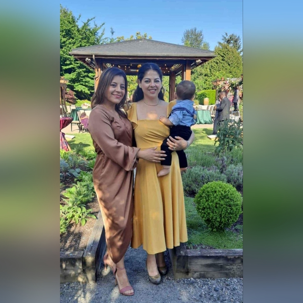 Calvin Klein Yellow Cocktail Dress